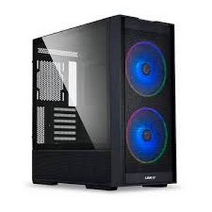 Lian Li LANCOOL 206 Gehäuse, Midi-Tower, ATX, Tempered Glass - schwarz-LANCOOL 206RX